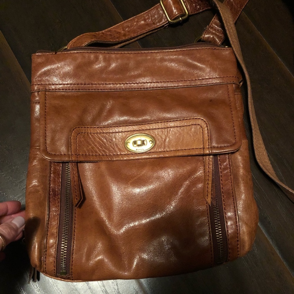 Leather Fossil Crossbody